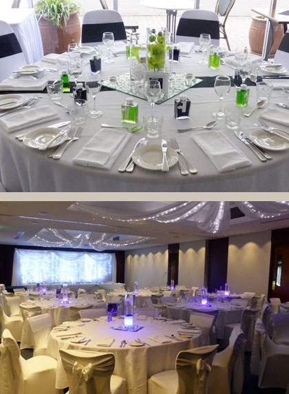 We will style & decorate your wedding reception for a truly memorable occasion