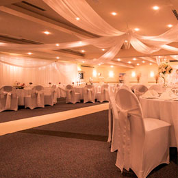 Ceiling drapes & backdrops
