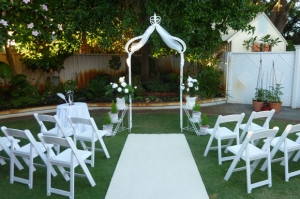 Backyard Ceremony