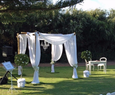 Premium Gazebo with Chandeliar $297.00