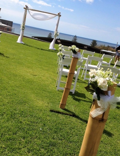 Bamboo Aisle Posts