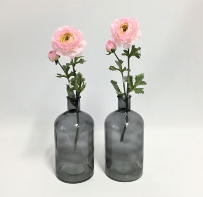 Black glass vases $6.60 each (flowers not included)