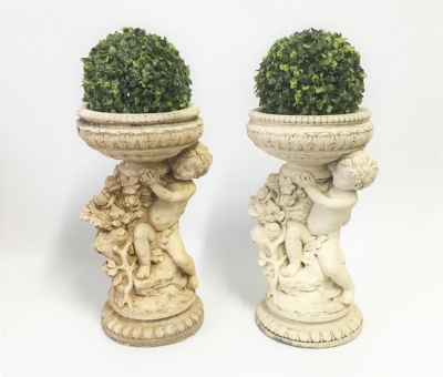 Small stone cherub fountains 40cm $22.00 each
