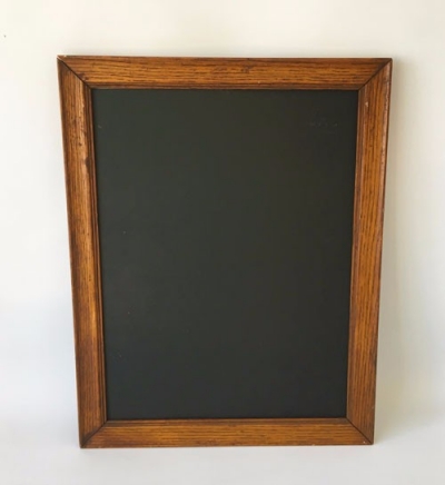 Jarrah frame blackboard 41cm x 52cm $15.00 each