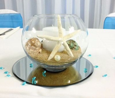Beach theme small centrepiece $POA