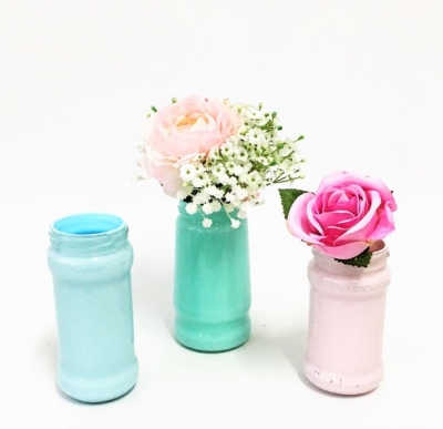 Assorted pastel vases P.O.A.