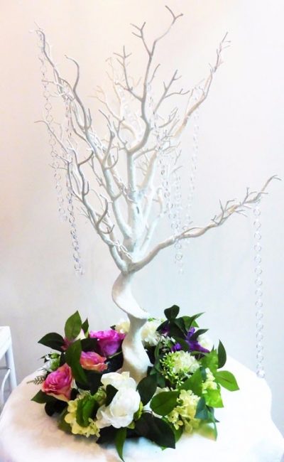 Manzanita tree with flower surround (various designs available $POA