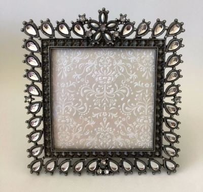 Table Number 13cm square teardrop diamond frame 1-12 $5.50 each