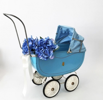 Vintage doll pram