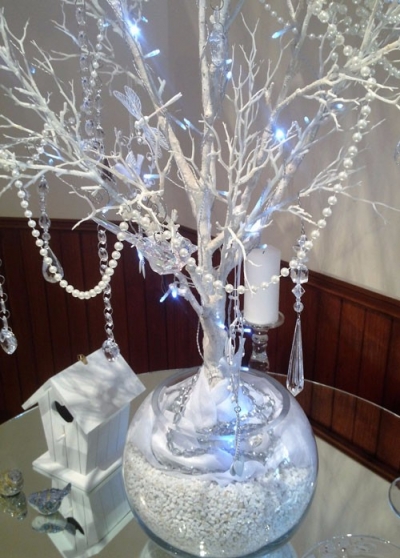 Decorated wish tree $88.00 each including lights
