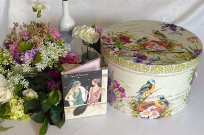 Bird Round Card Box $22.00