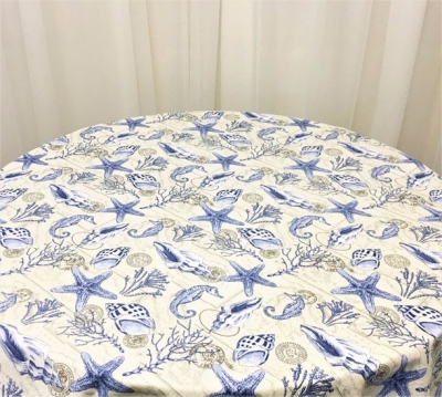 Seashell printed overlay $13.20 each