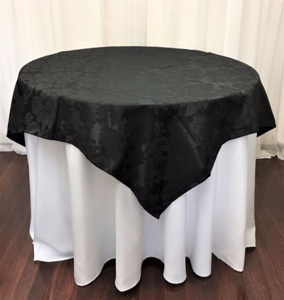 Black Damask overlay $13.20 each