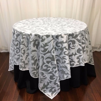 Baroque lace (small print) overlay $13.20