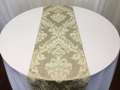 Gold baroque table runner $7.70 each