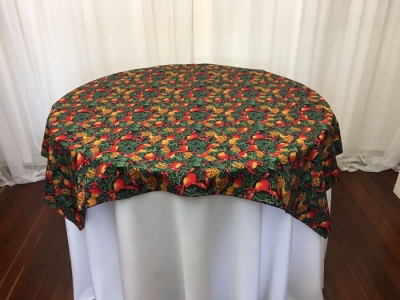 Red damask tablecloth $22.00 each - 1 available