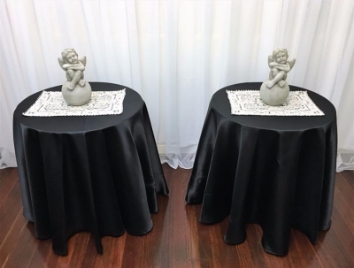 Lace overlay for side table $7.70 each