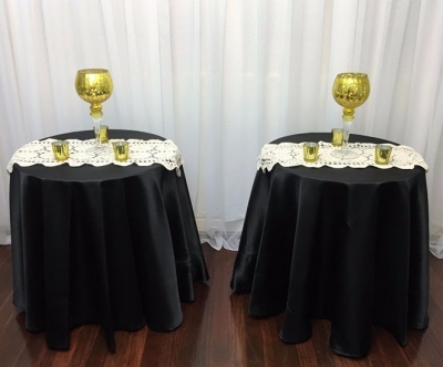 Lace overlay for side table $7.70 each