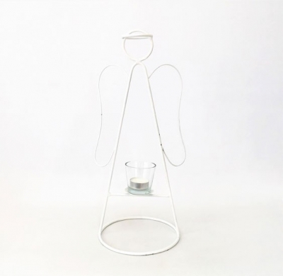Angel candle holder