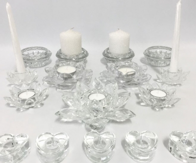 Assorted tea light holders
