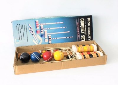 Vintage croquet set $44.00 each