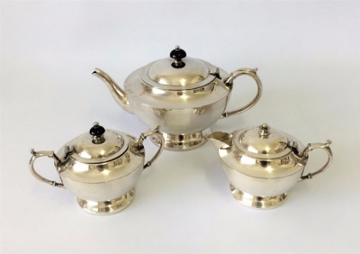 Vintage silver tea set $38.40 set