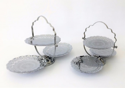 Vintage cake stands $11.00 each