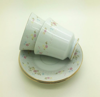 Cup and saucer set $2.50 set