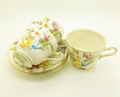 Cup and saucer set $2.50 set