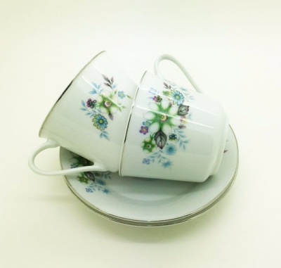Cup and saucer set $2.50 set