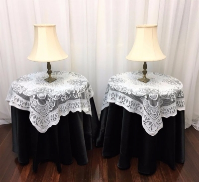 Large selection of vintage table lamps - P.O.A.