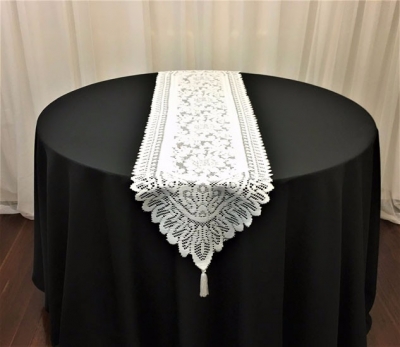 Vintage table runner - see Linen catalogue for pricing