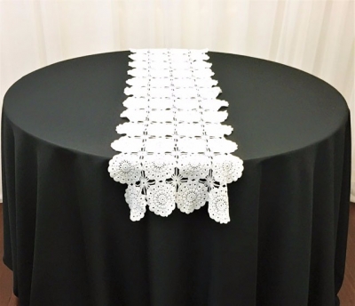 Vintage table runner - see Linen catalogue for pricing