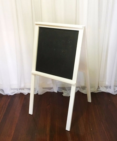 White A frame double side blackboard $35.00 each