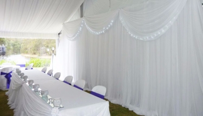 Backdrop with Butterfly lighting