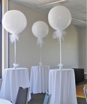 Giant 3ft balloons - dressed